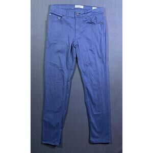 Brax Mens Blue Straight Leg Cooper Fancy Regular Fit Denim Jeans 33x34 act 32x34